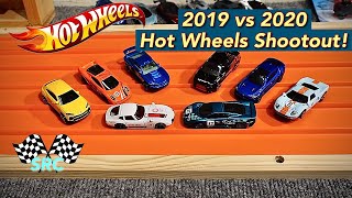 Race #9: 2019 vs 2020 Hot Wheels Fast Castings Shootout!