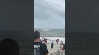 Crazy waterspout/tornado I took in Myrtle Beach SC WPDE News, WMYE News, WMBF News, NBC News NYC