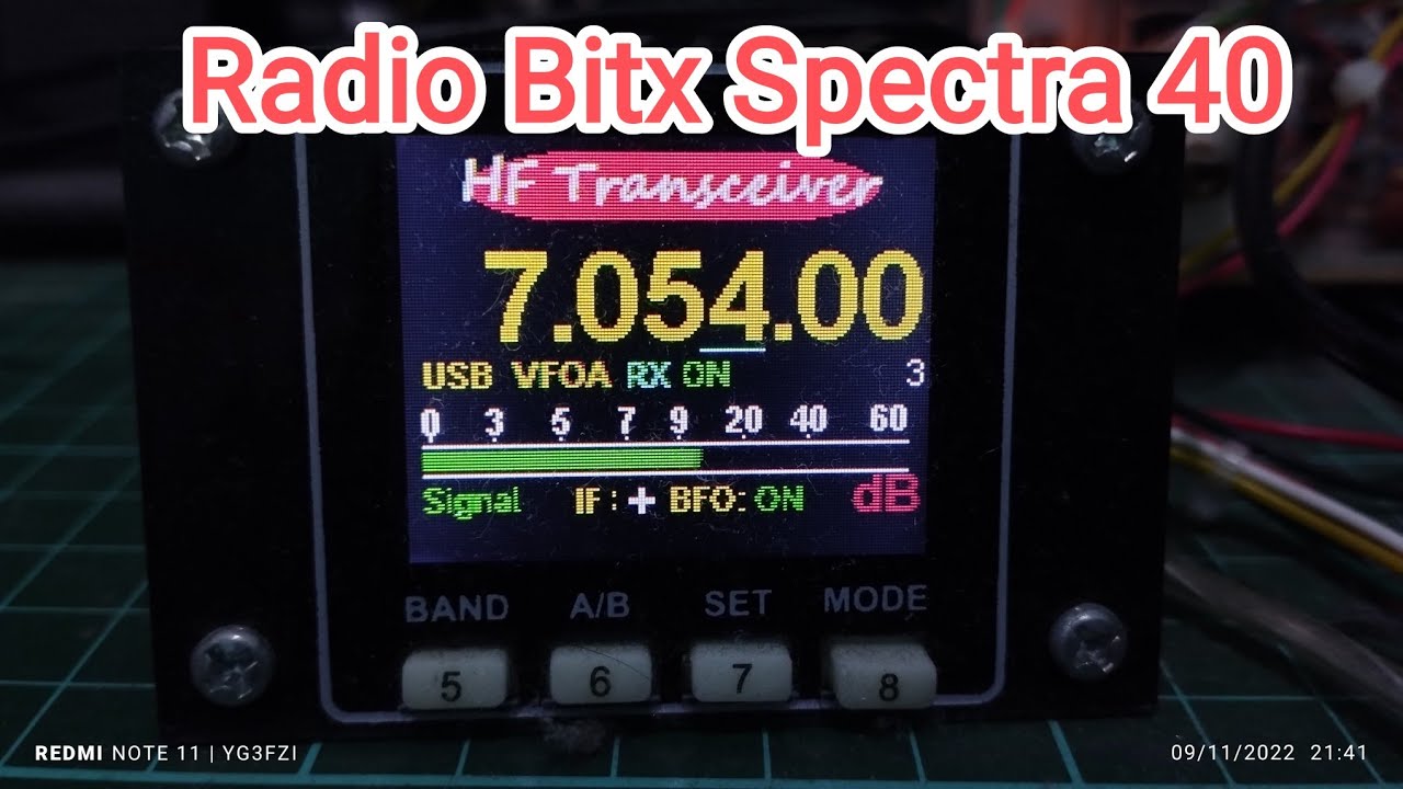 Monitor QSO Amatir Radio Pada Frekuensi 40M Band - Freq. 7 Mhz Dengan ...