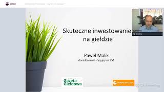 Moja strategia inwestycyjna oraz błędy młodości w inwestowaniu - Paweł Malik [PortalAnaliz.pl]