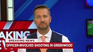 Greenwood Officer involved in shooting following chase