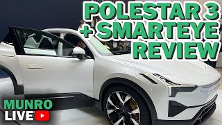 The Polestar 3 Driver Monitoring System with Smart Eye | CES 2023