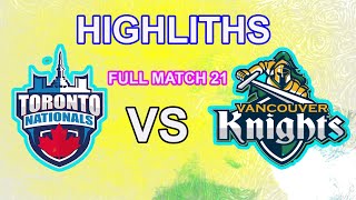 Highlights || Toronto National vs Vancouver Knights | Global T20 league 2023.gt20 canada highlights
