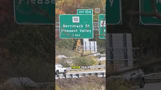 Aftermath of wrong way crash in Massachusetts caught on camera