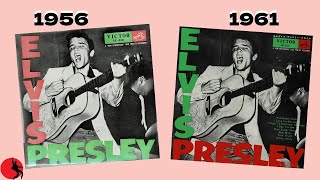 Elvis Presley First Album in the US, Japan and the UK