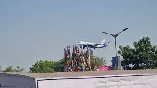 INDIGO A320 landing at Ahmedabad