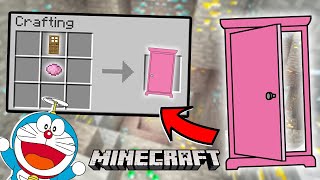 I CRAFTED an ANYWHERE DOOR in MINECRAFT