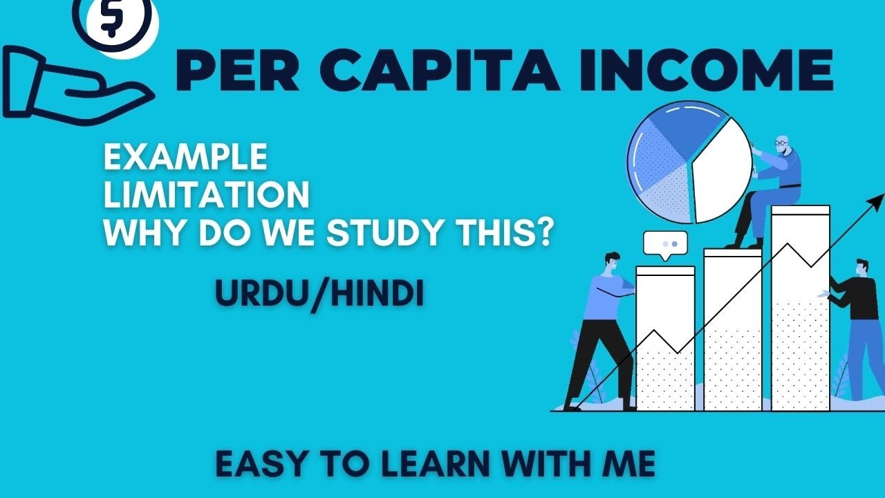 #24, Per Capita Income | Example | Limitation | Urdu / Hindi - YouTube