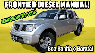 AVALIAÇÃO NISSAN FRONTIER DIESEL MANUAL 2013: Muito Mais Barata que uma Strada!