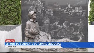 County is looking to raise money to renovate a veterans memorial in Austin