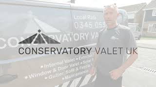 Conservatory Valet UK Highlight Movie, internal and external valet, conservatory cleaning