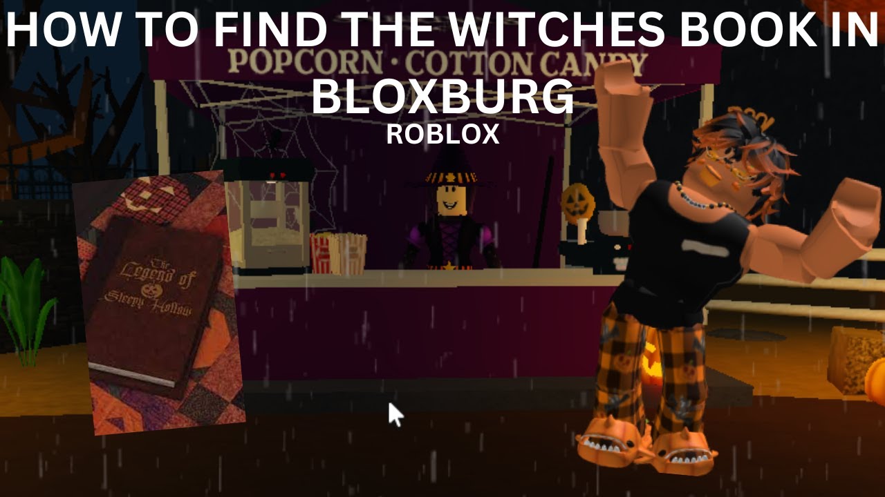 BLOXBURG HALLOWEEN WITCH QUEST PART 1 (...the Book) - YouTube