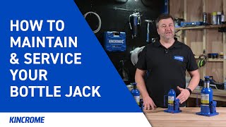 How to Maintain & Service your Bottle Jack | KINCROME Tool Talk