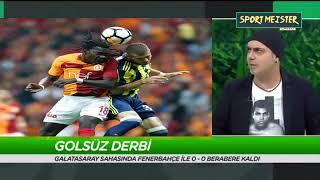 Ali Ece Cüneyt Çakır'a patladı: Maç berabere bitsin diye... Galatasaray 0 0 Fenerbahçe