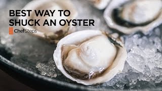 ChefSteps Tips \u0026 Tricks: Best Way to Shuck an Oyster