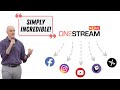 OneStream Software Tutorial - How To Stream LIVE To Multiple Platforms