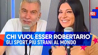 Chi Vuol Esser Robertario: Roberta Lanfranchi prova a indovinare gli sport più strani al mondo