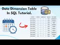 How to Create Date Dimension In SQL | 48 | #dataanalyst | #powerbi | #sql #dataengineer