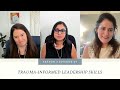 becoming anchored s3e7 trauma informed leadership skills with julianne guinasso and poonam natha