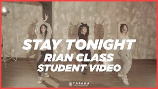 [타파하_안무영상]청하(CHUNG HA) - Stay Tonight / Choreo By RIAN STUDENT VIDEO