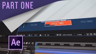 Create Automated Menus with After Effects - Part 1 of 2