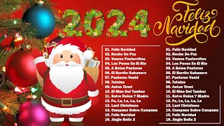 Feliz Navidad 2024 🎄 Música de Navidad en Español 2024 🎄 Las 30 Mejores Exitos Villancicos Navideños