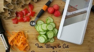 Fun Ways to Cut Fruits and Vegetables - Cooking Quick Tips - Weelicious