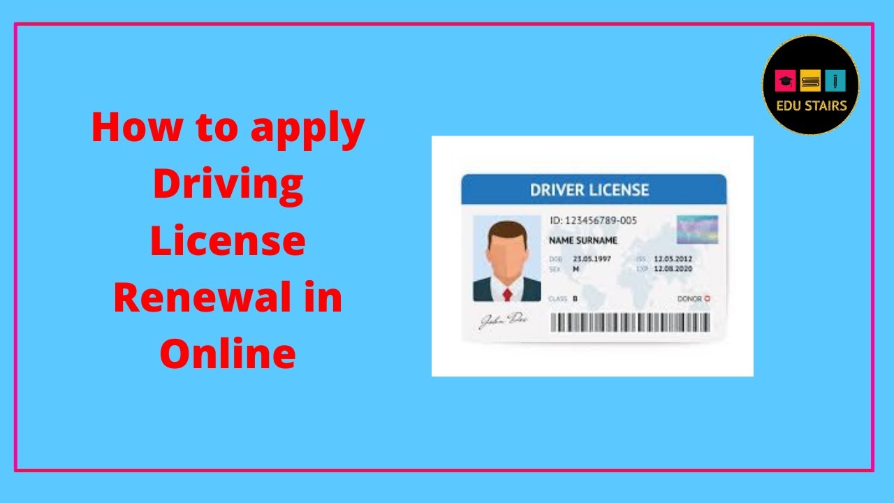 How To Apply Driving License Renewal In Online - YouTube