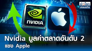 Nvidia มูลค่าตลาดอันดับ 2 แซง Apple  | ย่อโลกเศรษฐกิจ 6 มิ.ย.67