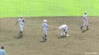 2015/10/4  第68回秋季関東高校野球茨城大会決勝　霞ヶ浦対常総学院　三回表、八回裏、九回表