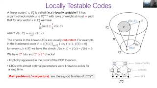 STOC 2022 - Asymptotically Good Quantum and Locally Testable Classical LDPC Codes