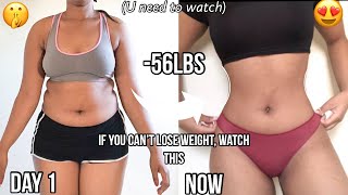 HOW I LOST WEIGHT - WEIGHT LOSS MOTIVATION 2021 *With pictures - 56 LBS fitness journey ep 3