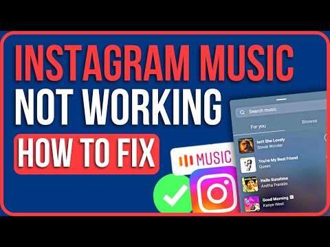 FIX INSTAGRAM MUSIC NOT WORKING 2024 | Instagram Music Not Showing All Songs Fix