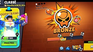 1er jour de ranked sur Brawl star !