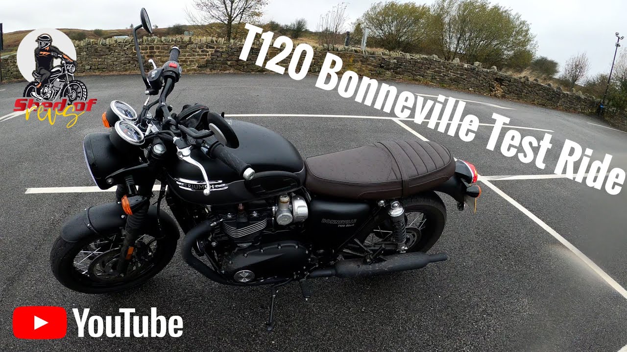 Triumph Bonneville T120 Test Ride #triumph #beginnermotorcyclerider # # ...