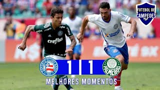 EMPATE DURO NO FIM | Bahia 1 x 1 Palmeiras | Brasileirão | Melhores Momentos HD 29/08/2020