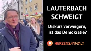 Lauterbach auf der Demo gegen Rechts in Köln - Ein Bericht von Philip Schnurr