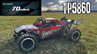 Losi Dbxle 70mph New pb 12s Tp5860 Madmax15 esc