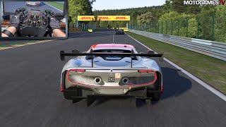 Le Mans Ultimate - Ferrari 296LMGT3 at SPA | Moza DD R9 Gameplay