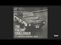 1960’s ford falcon challengers drive in movie theaters wheels along the road