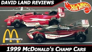 1999 Hot Wheels McDonalds Happy Meal Current and Future Champ Car Review