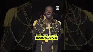 HERE COMES DEONTAY WILDER!!! #shorts