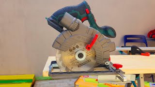 My first Hand circular saw Parkside Cordless Circular Saw PHKSA 20-LI A2