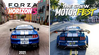 The Crew Motorfest vs Forza Horizon 5 | WHICH GAME IS MORE REALISTIC? (Physics & Details Comparison)