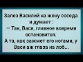 Как Василий На Жену Соседа Залез! Сборник Свежих Анекдотов! Юмор!