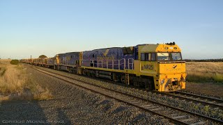 2MA5 Pacific National Diesel Freight Train (29/3/2021) - PoathTV Australian Railways For Railfans