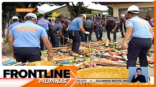 Higit 4,000 ilegal na paputok, sinira sa Pampanga | Frontline Pilipinas