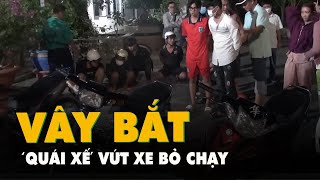 Bị cảnh sát vây bắt, nhiều ‘quái xế’ vứt xe bỏ chạy ở Tiền Giang