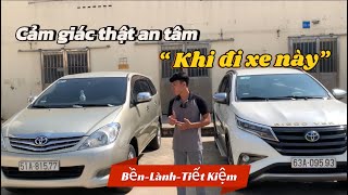 Câu hỏi đi bao lâu thì hư với 2 mẫu xe này?7 chỗ gầm cao số tự động/ Innova 2009 - Rush 2018 Tự động