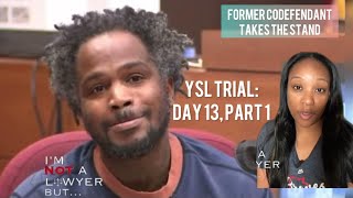 #INALB | YSL Rico trial Day 13 part 1 recap: Trontavious Stephens in the stand